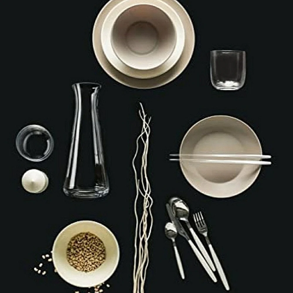 💥BUY 5 GET 3 FREE  Guzzini My Fusion Grace Collection Cutlery 24 Pieces Set